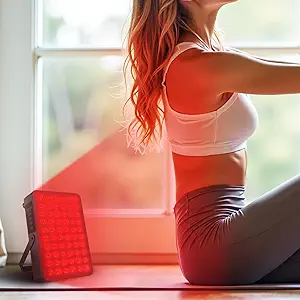 Red Light Therapy - 300W Red Light Therapy Device for Body and Face, 660nm & 850nm, 60 LED 5W Chips, Pain Relief, Skin Care, Muscle Recovery, Timer Function, Includes Eye Protection